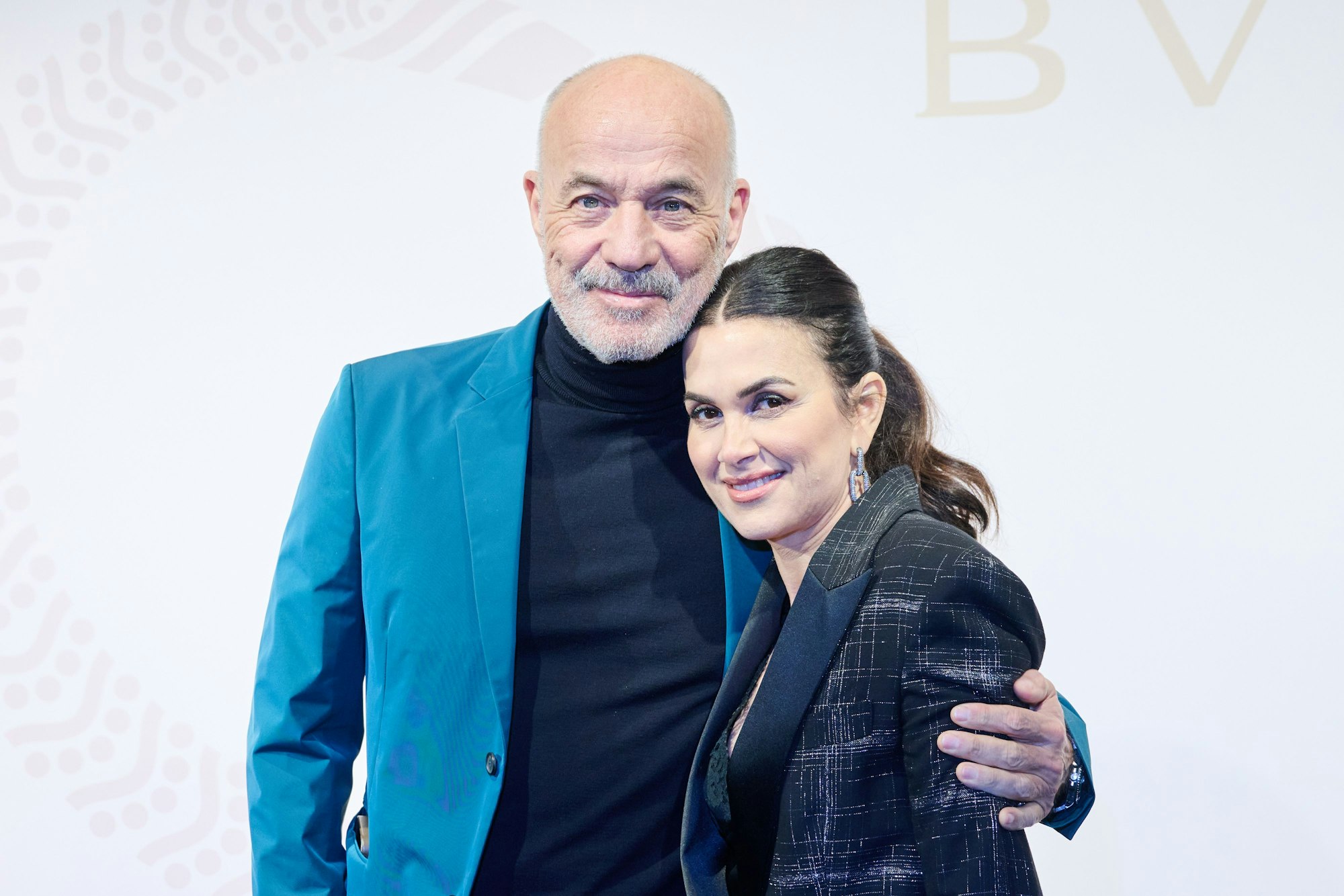 Heiner Lauterbach mit seiner Frau Viktoria.