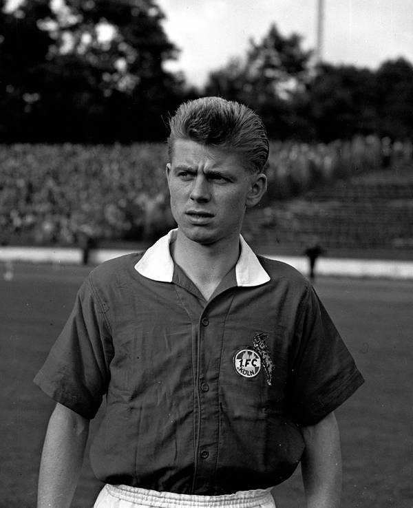 Karl-Heinz Ripkens im Trikot des 1. FC Köln.