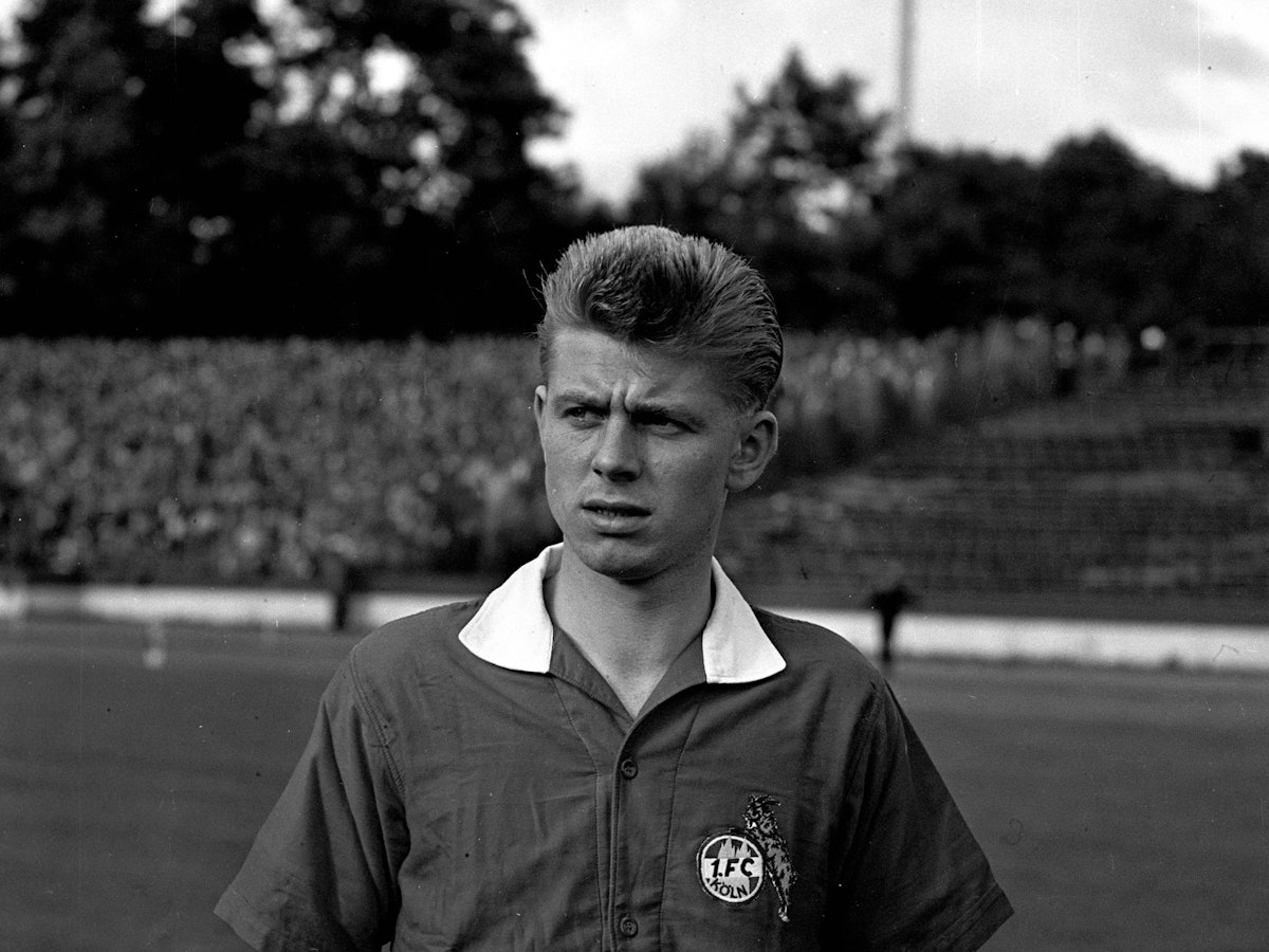 Karl-Heinz Ripkens im Trikot des 1. FC Köln.