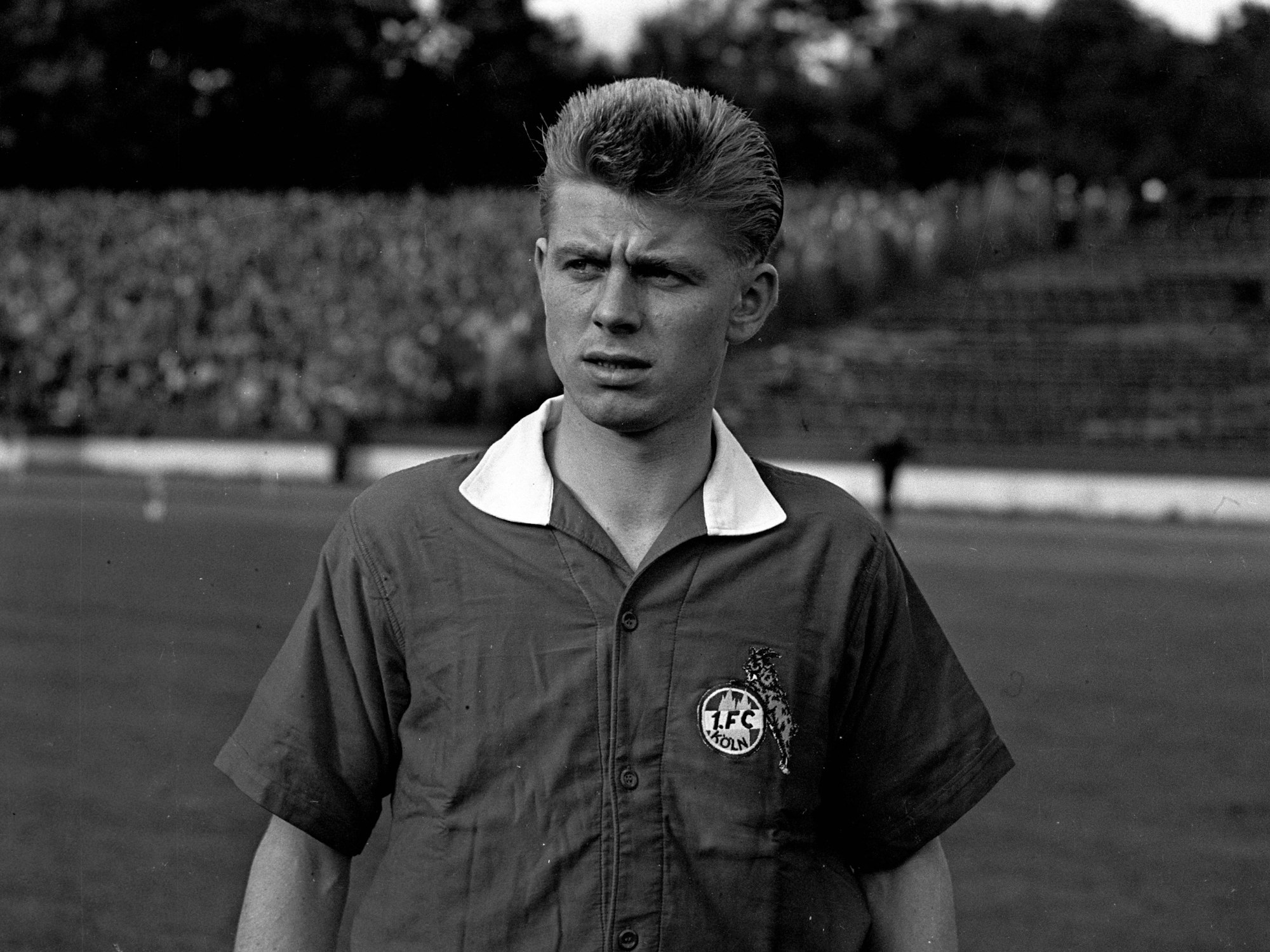 Karl-Heinz Ripkens im Trikot des 1. FC Köln.