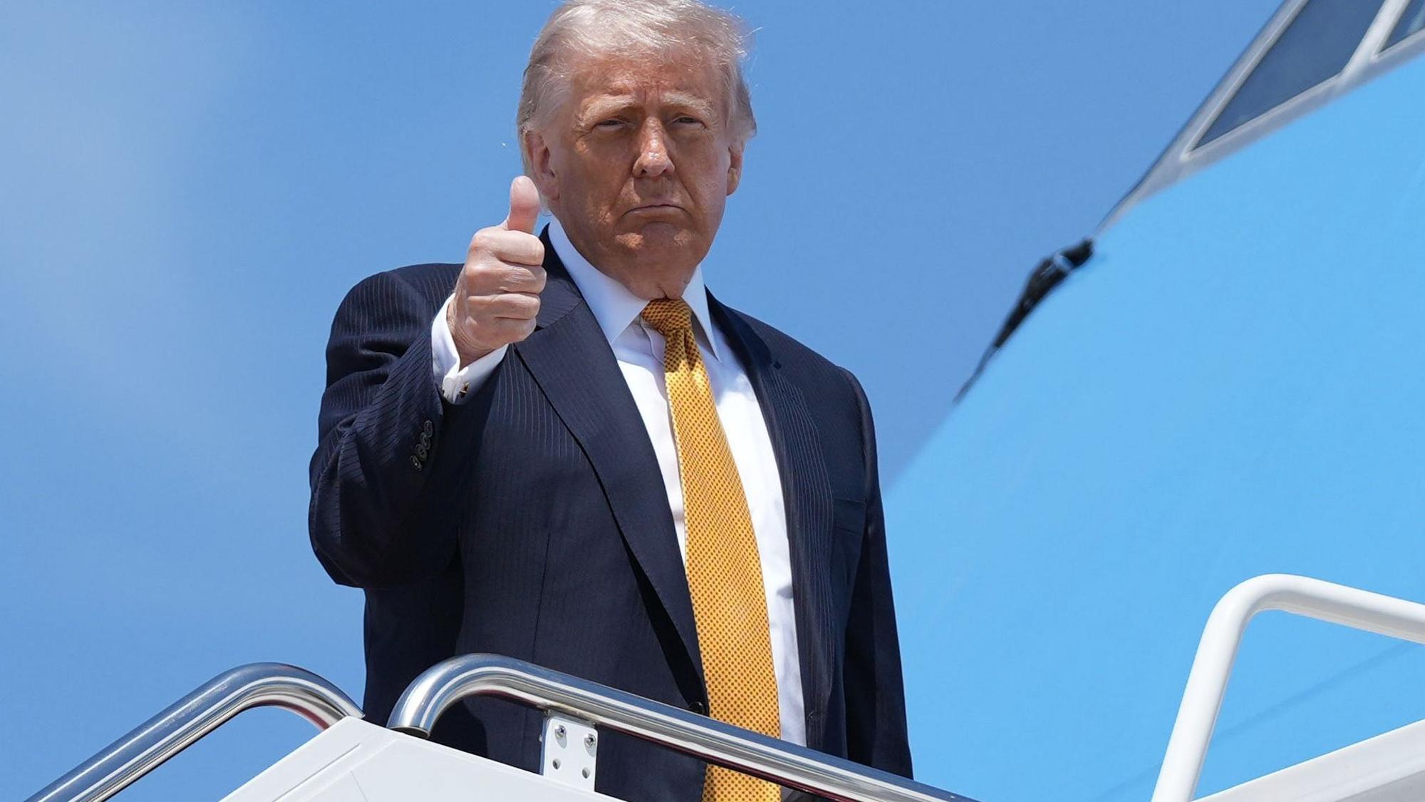 US-Präsident Donald Trump reist nach China