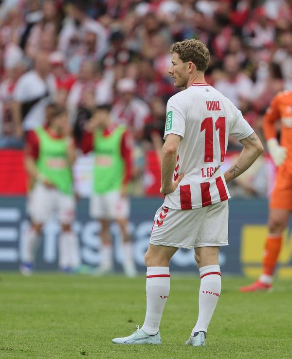 Florian Kainz (1. FC Köln, Mitte) bei seinem letzten Heimspiel in Köln.