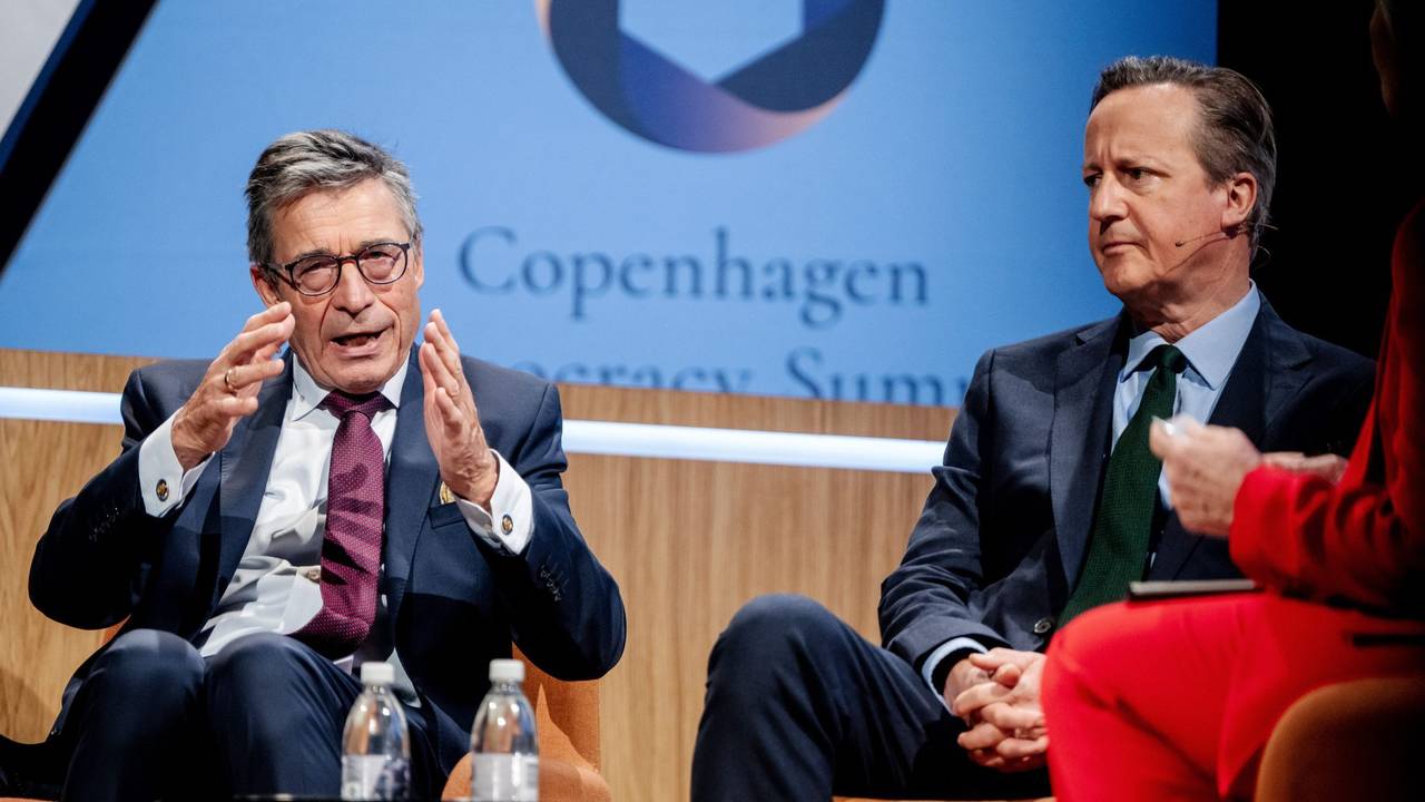 Anders Fogh Rasmussen und James Cameron