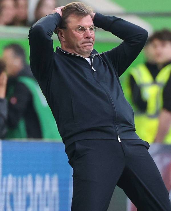 Dieter Hecking fasst sich an den Kopf