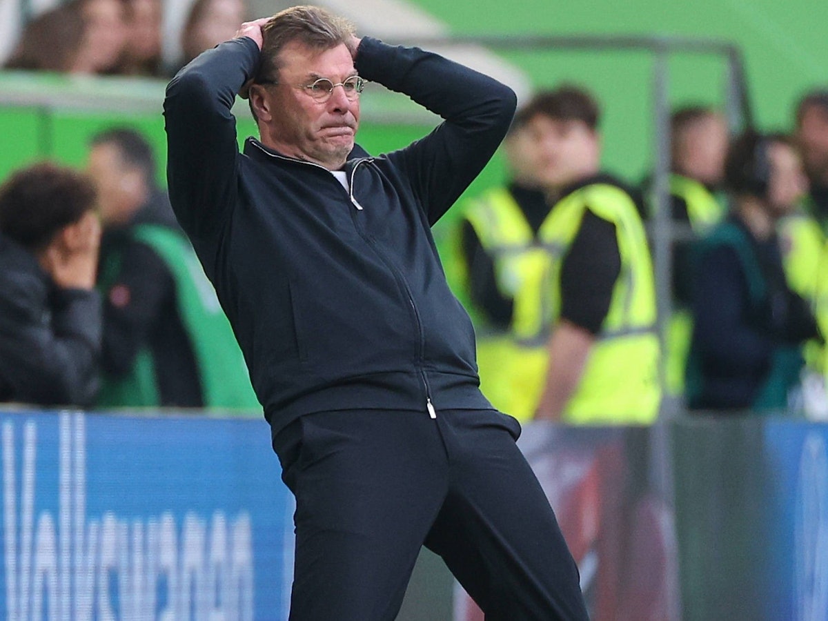 Dieter Hecking fasst sich an den Kopf