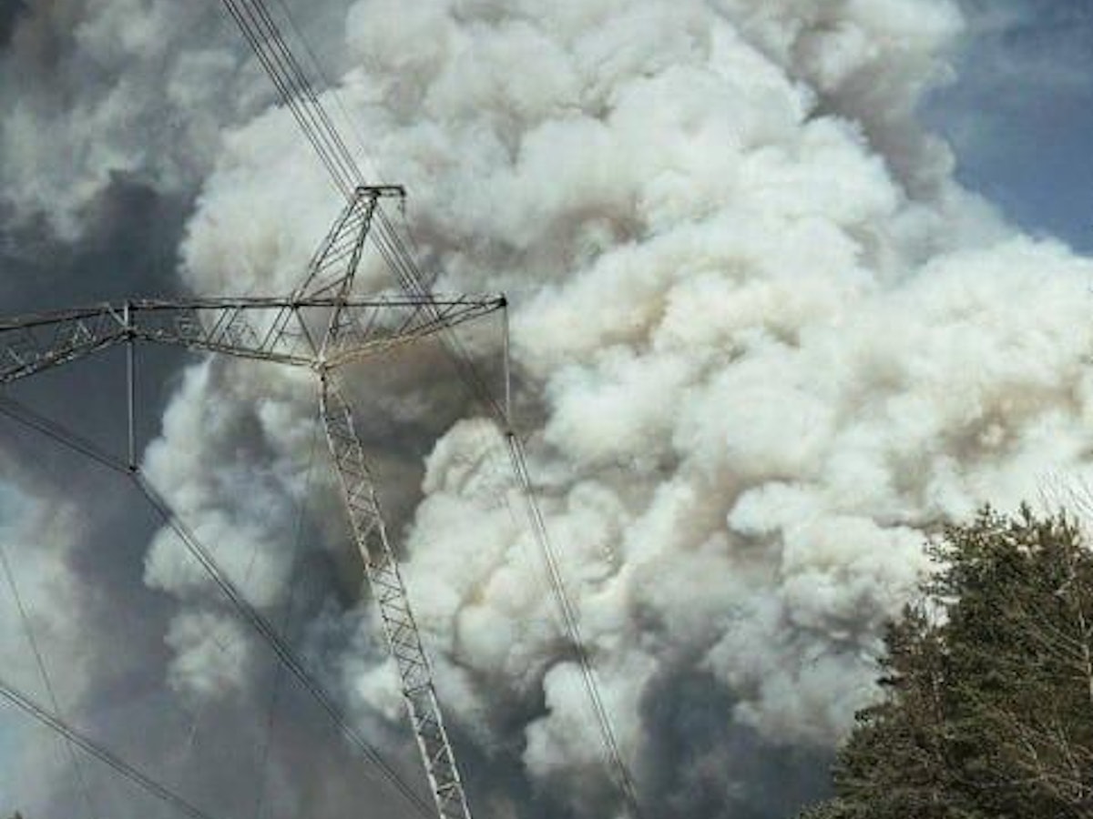 Waldbrand in der Sperrzone um das Atomkraftwerk Tschernobyl: Wie groß ist jetzt die Gefahr?