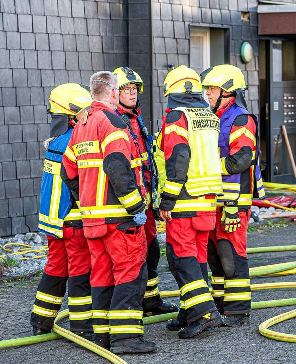 Brand in Mehrfamilienhaus in Kierspe