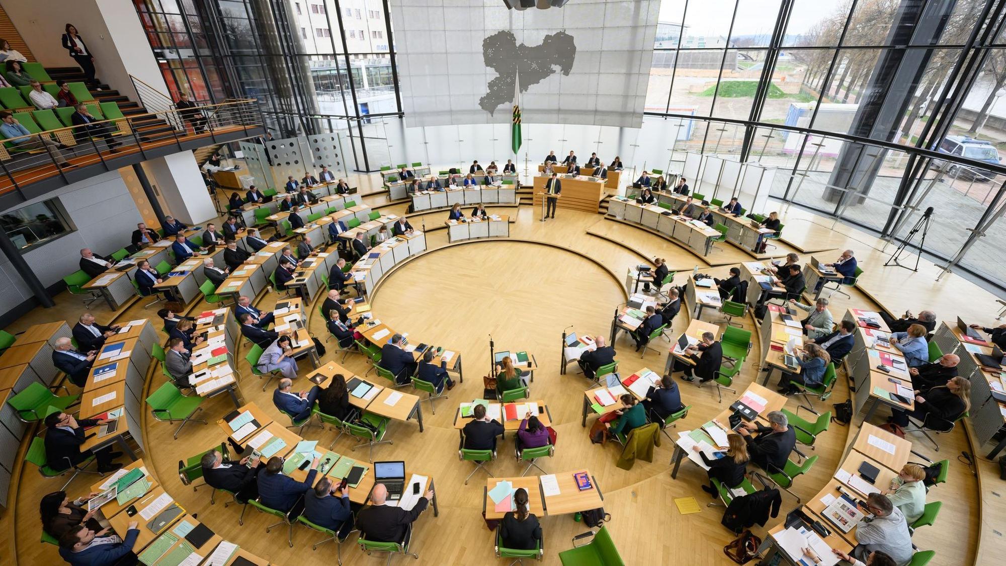 Sitzung Sächsischer Landtag