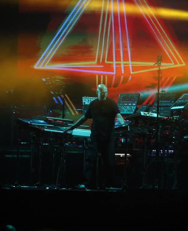 Das Musikprojekt Schiller beim Konzert in der Lanxess-Arena.