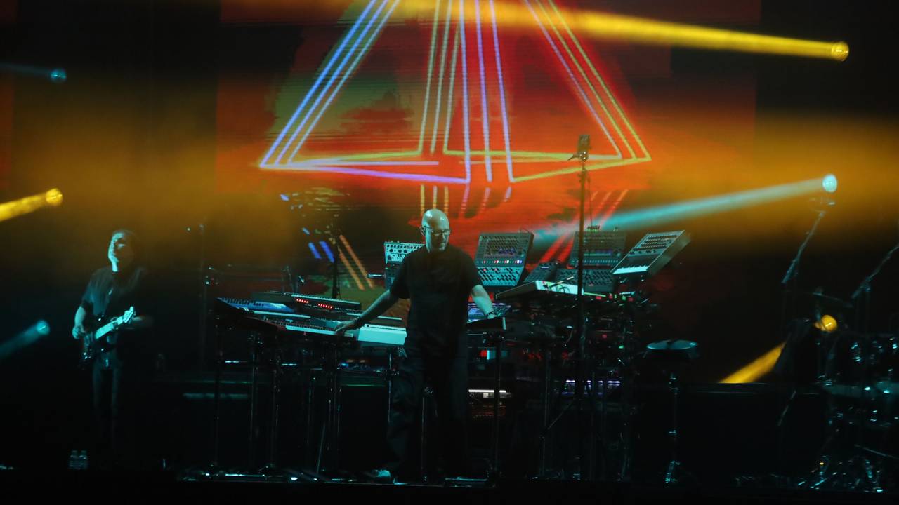 Das Musikprojekt Schiller beim Konzert in der Lanxess-Arena.