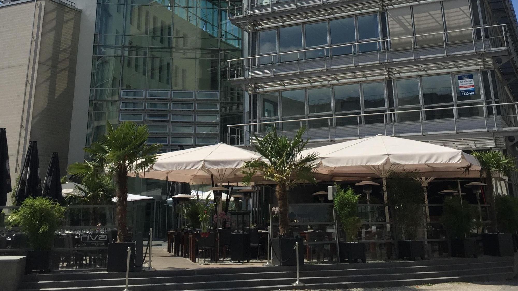 Das "riva" im Düsseldorfer Medienhafen