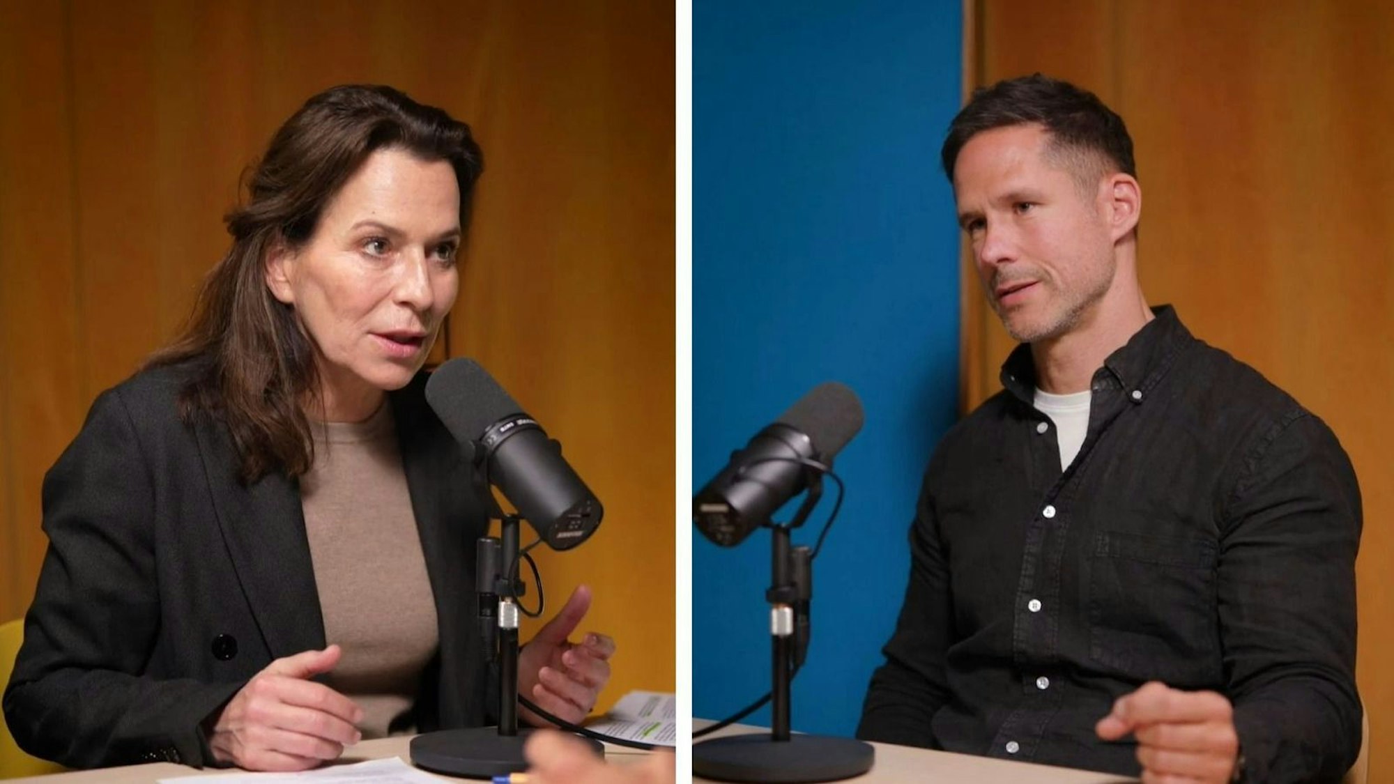 „Spiegel“-Hauptstadtbüro-Leiter Christoph Hickmann war zu Gast im Podcast „Politik mit Anne Will“. (Bild: Will Media / „Politik mit Anne Will“ / Screenshot / Fotomontage)
