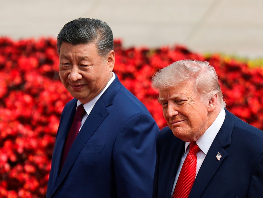 US-Präsident Trump in China