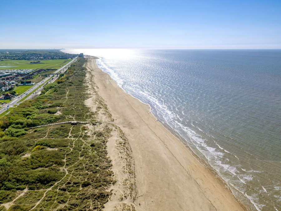 Küste von Blankenberge in Belgien