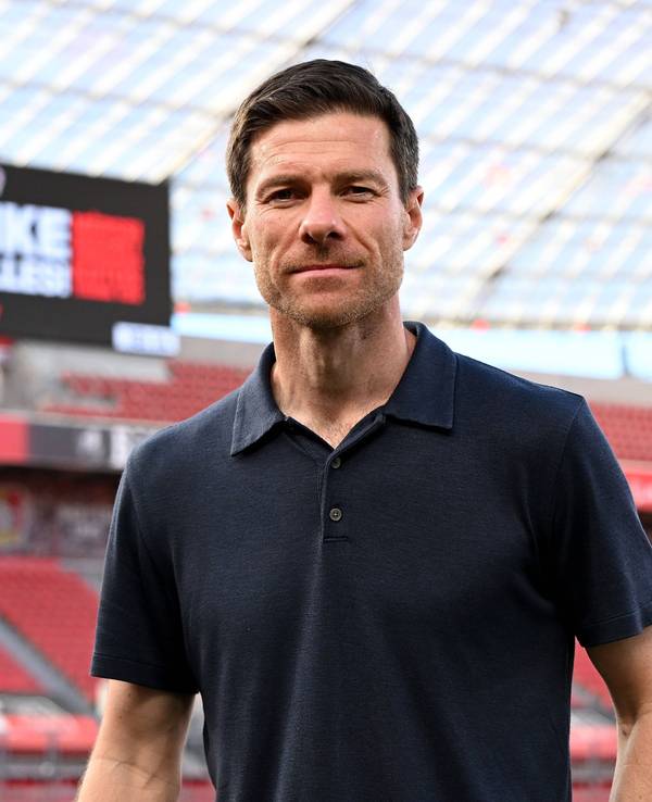 Xabi Alonso in der BayArena.