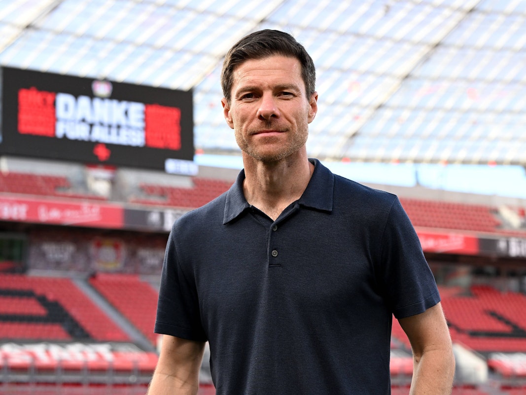 Xabi Alonso in der BayArena.