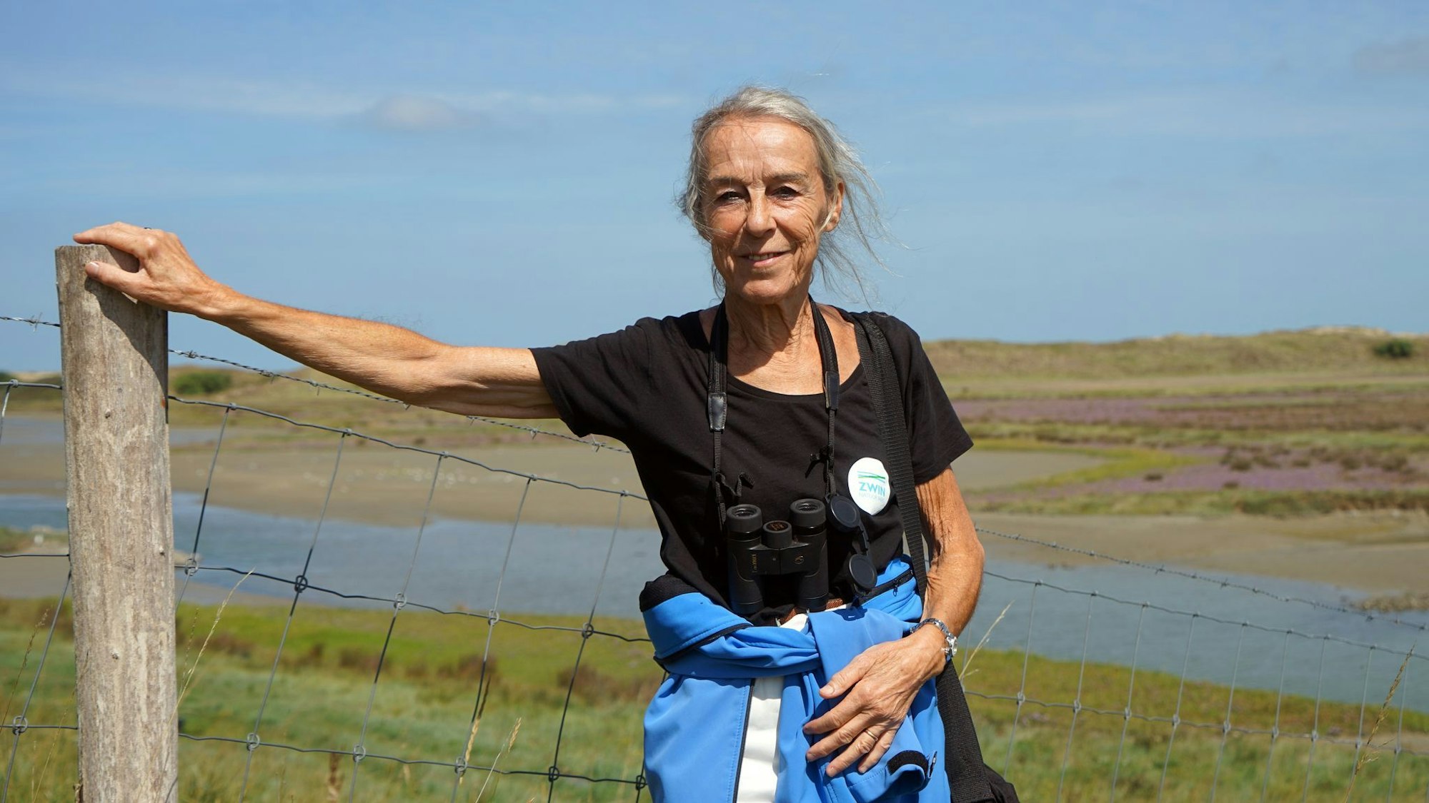 Naturführerin Mieke van den Sande