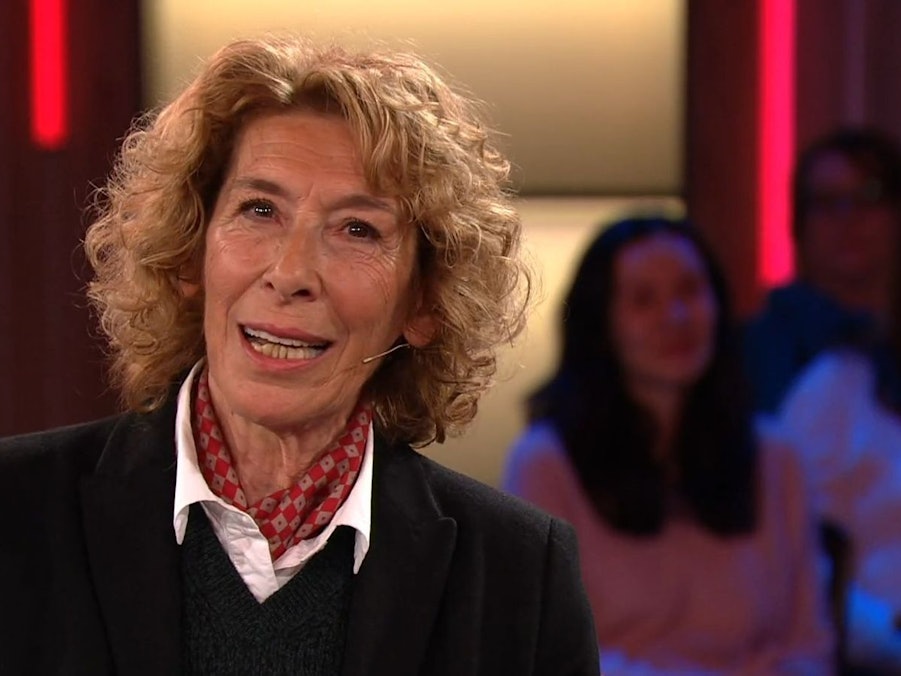 Schauspielerin Adele Neuhauser war zu Gast im „Kölner Treff“. (Bild: WDR)