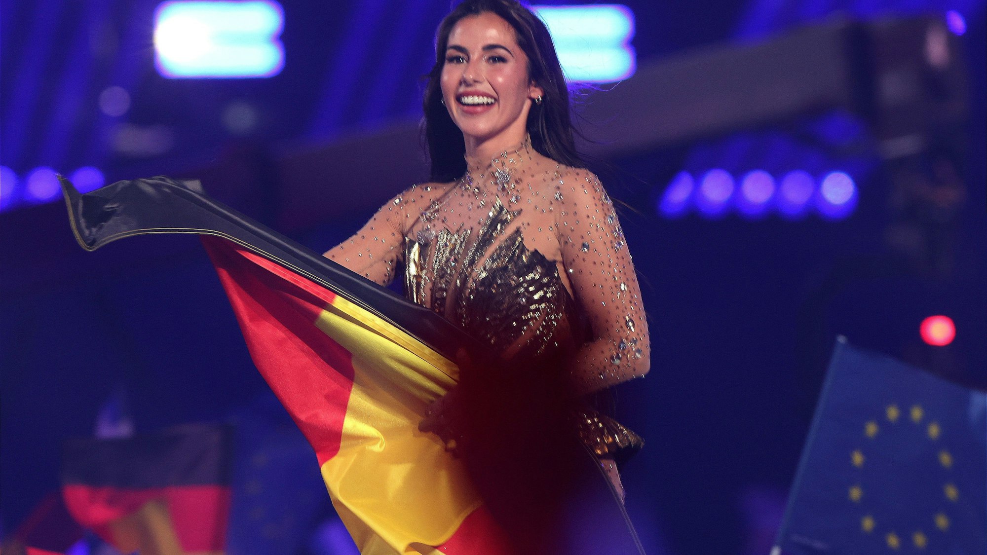 Sarah Engels gewährte im Rahmen des ESC-Finales einen Blick hinter die Kulissen. In einem Livestream auf Instagram.