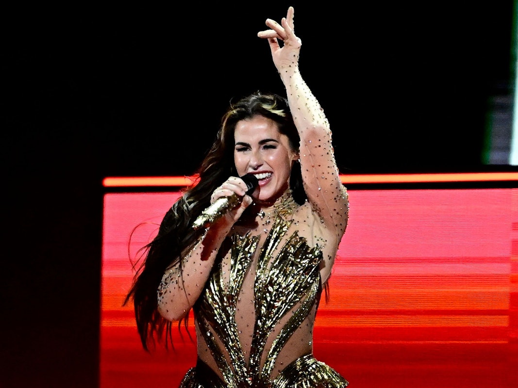 Begeisterte nicht nur Köln mit ihrem Auftritt: Sarah Engels beim ESC-Finale.