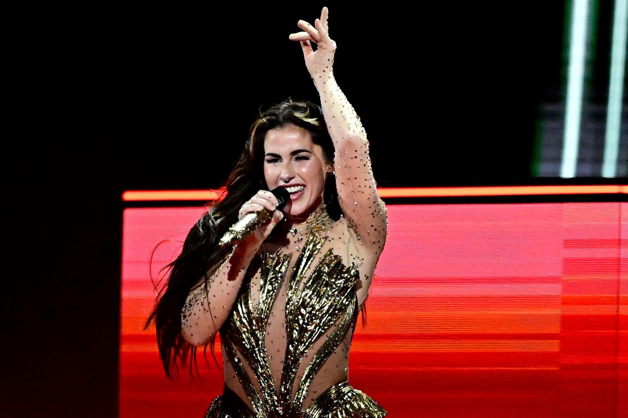 Begeisterte nicht nur Köln mit ihrem Auftritt: Sarah Engels beim ESC-Finale.