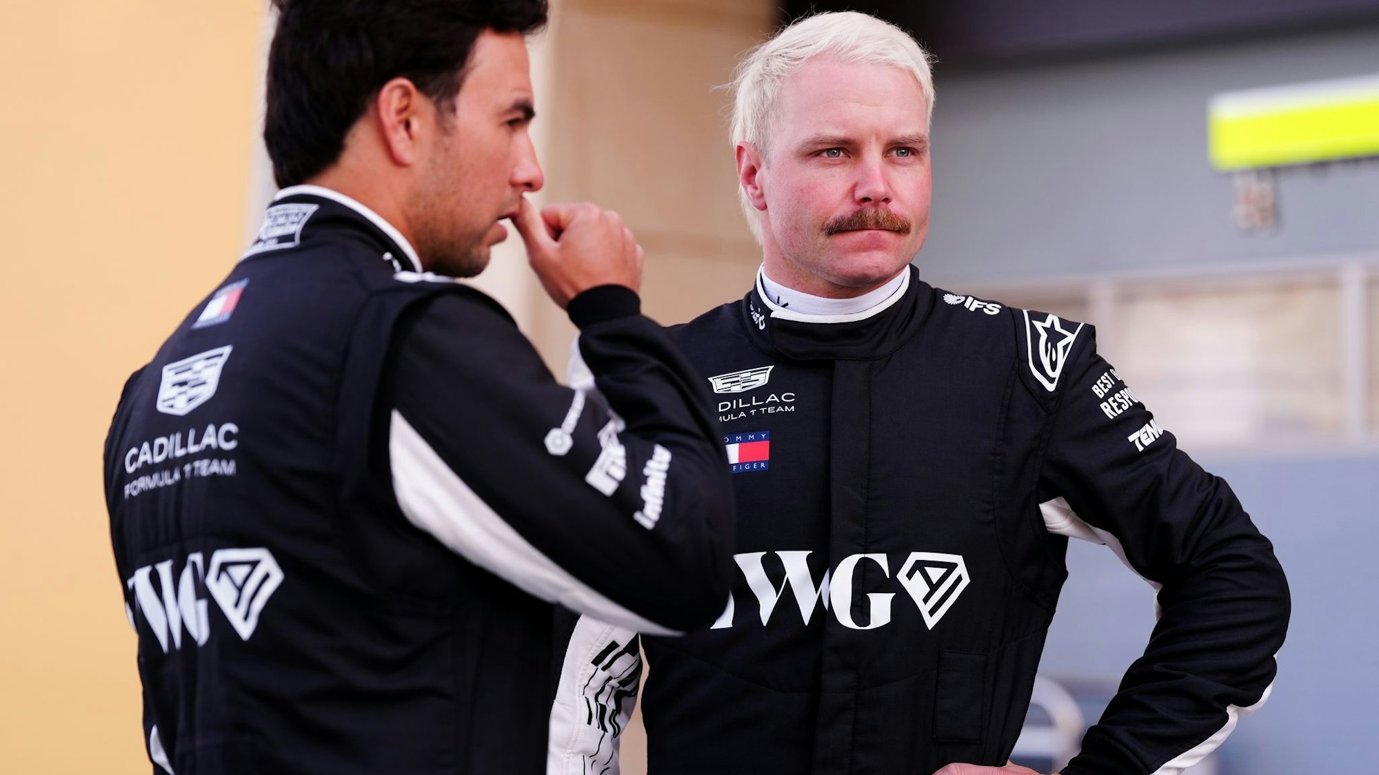 Valtteri Bottas und Sergio Pérez