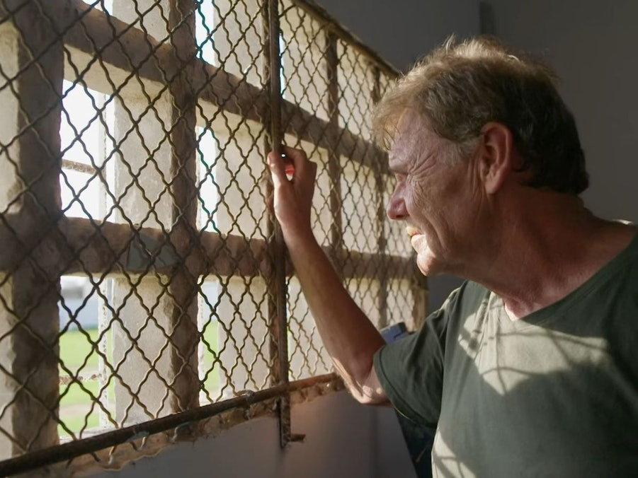 Der Österreicher Roman Garber sitzt seit vier Jahren im kolumbianischen Gefängnis in Cartagena ein. (Bild: ZDF)