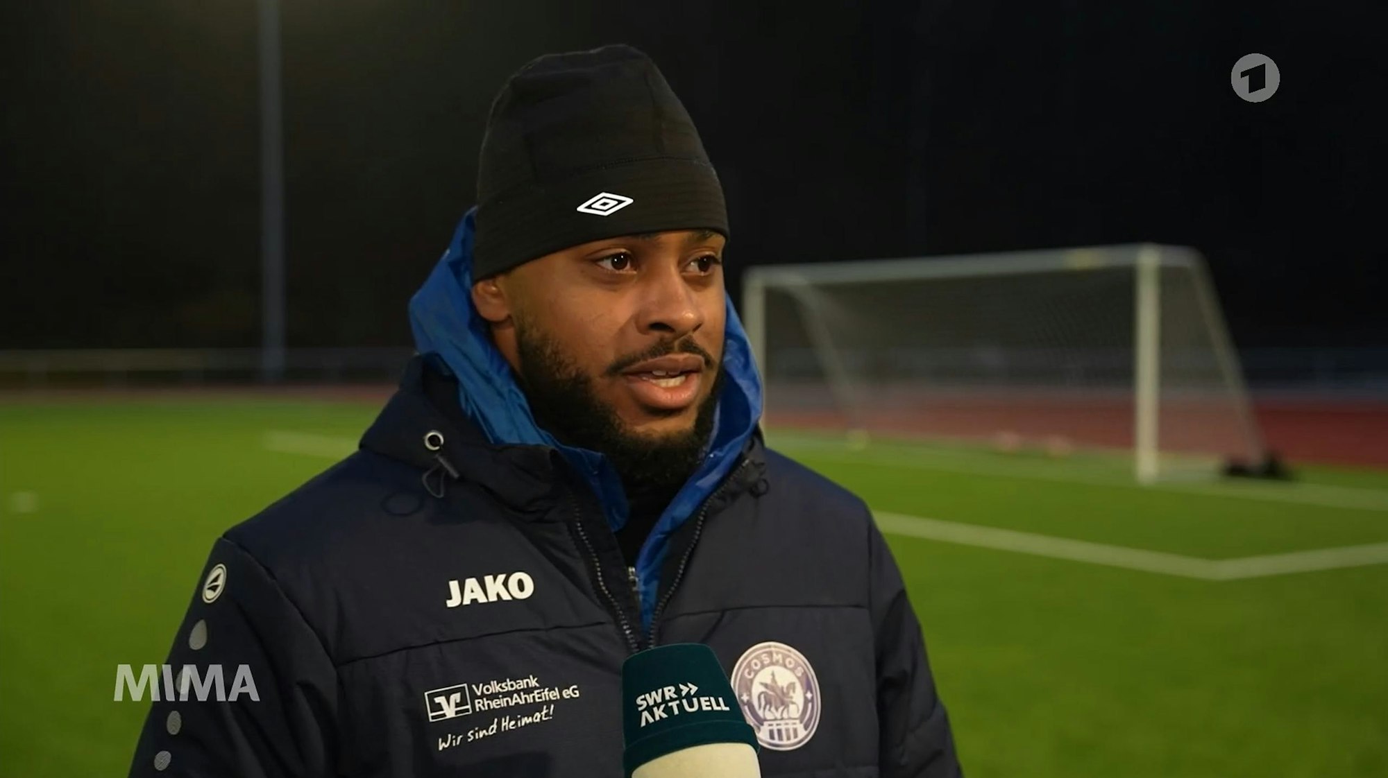 TV-Interview mit Josué Duverger.