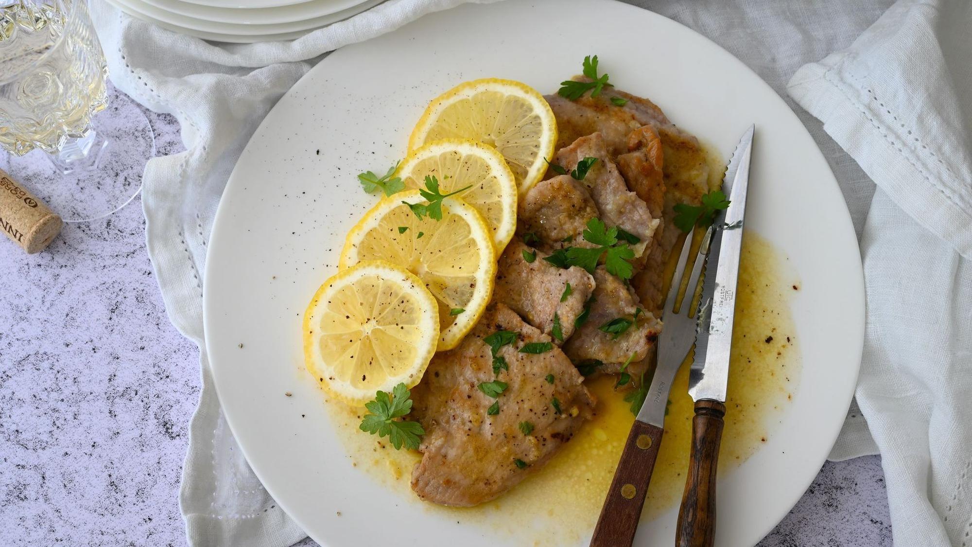 Scallopine al Limone