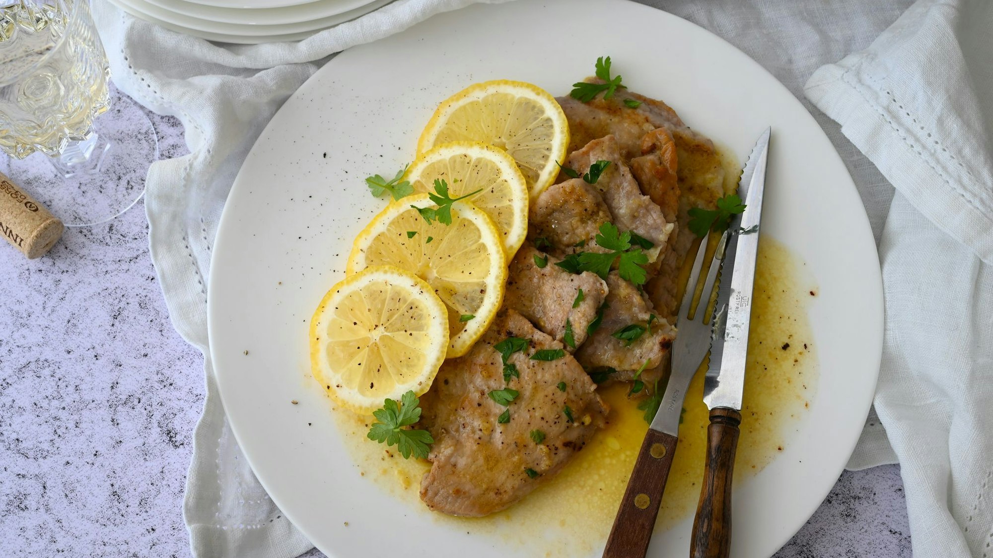 Scallopine al Limone