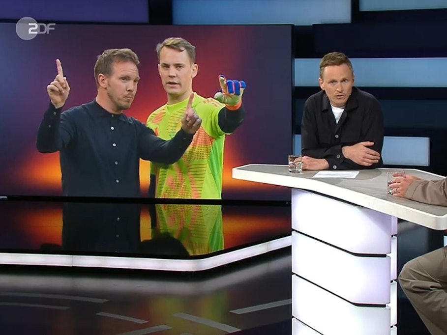 Julian Nagelsmann bei einem Interview.