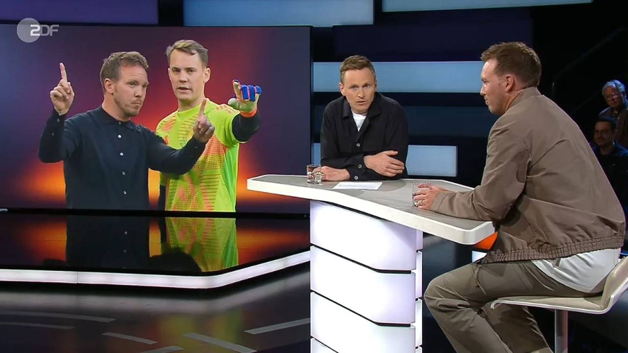 Julian Nagelsmann bei einem Interview.