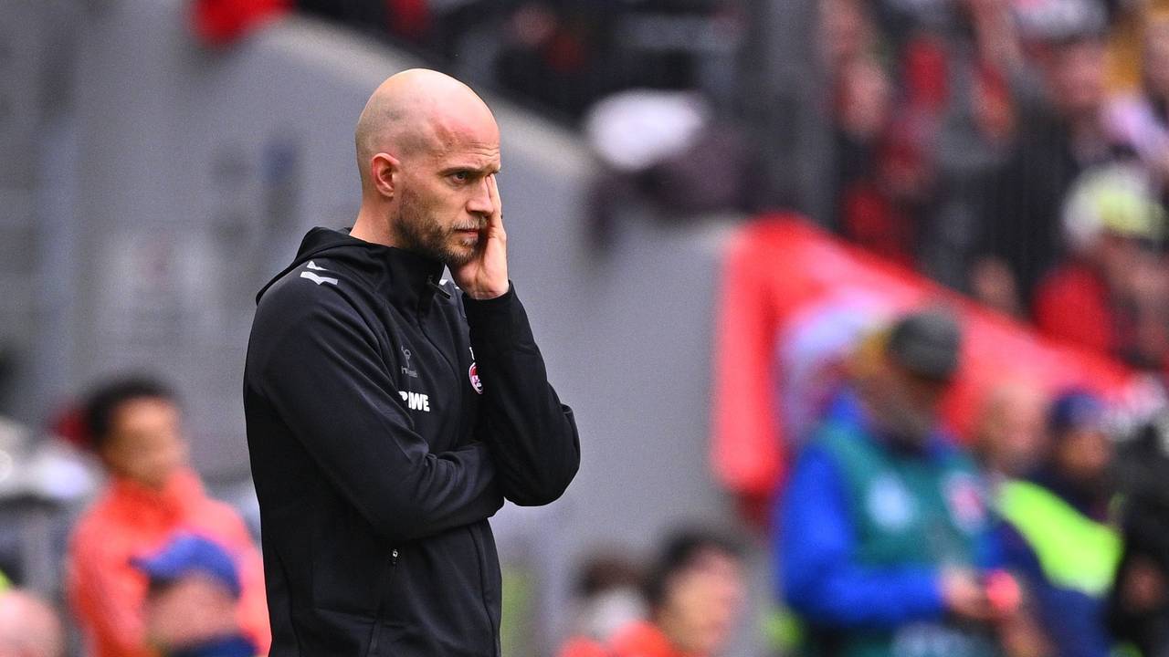 René Wagner beim Spiel gegen die Bayern.
