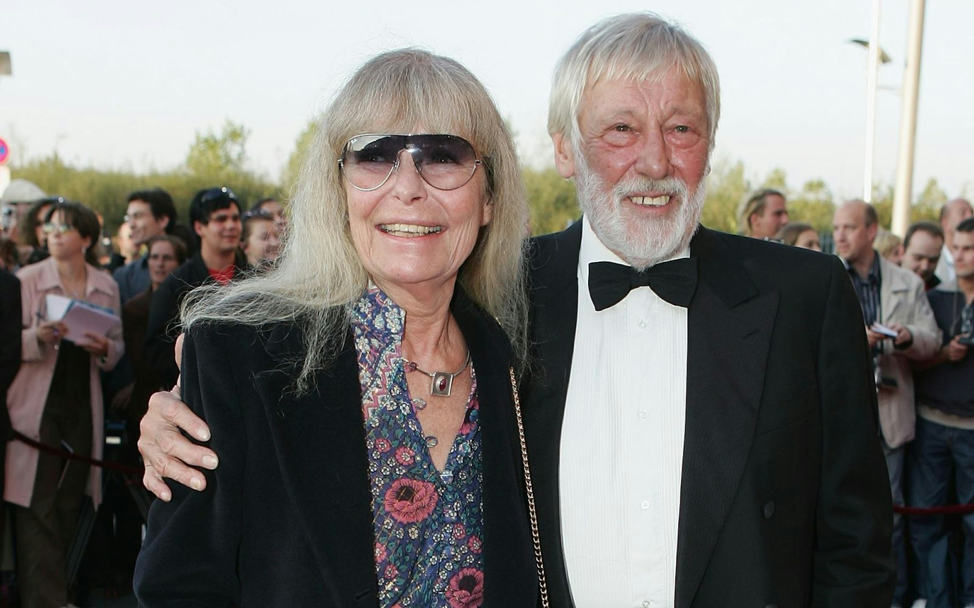 Mit seiner zweiten Ehefrau Vivi Bach war Dietmar Schönherr von 1965 bis zu ihrem Tod 2013 verheiratet. (Bild: Sean Gallup/Getty Images)