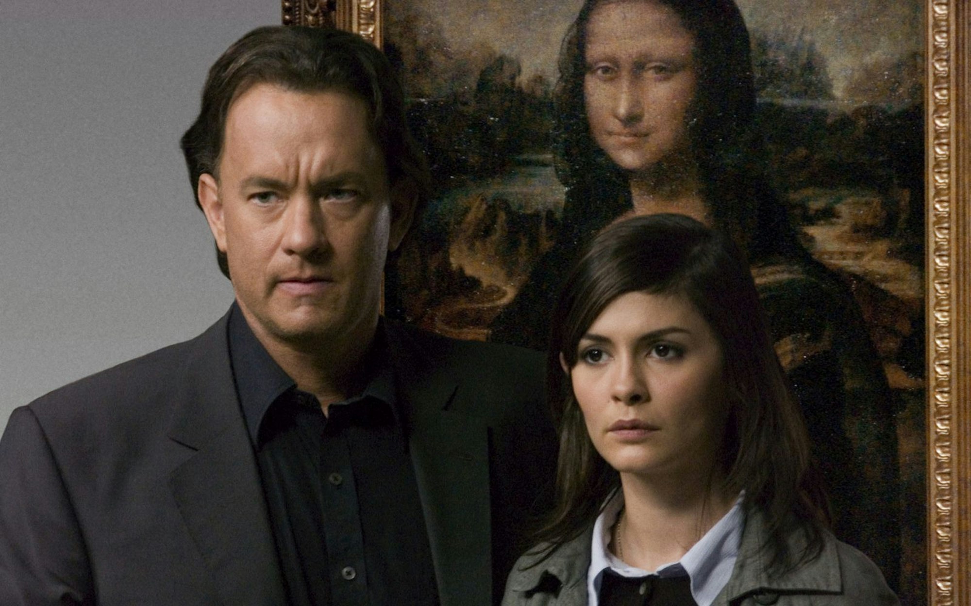 In der vor 20 Jahrene erschienenen Bestseller-Verfilmung „Der Da Vinci Code - Sakrileg“ rätseln Tom Hanks und Audrey Tautou, welches Geheimnis die „Mona Lisa“ verbirgt. Die Kritik zerriss den Film, und auch Hauptdarsteller Hanks hält ihn für „Quatsch“. (Bild: Sony)