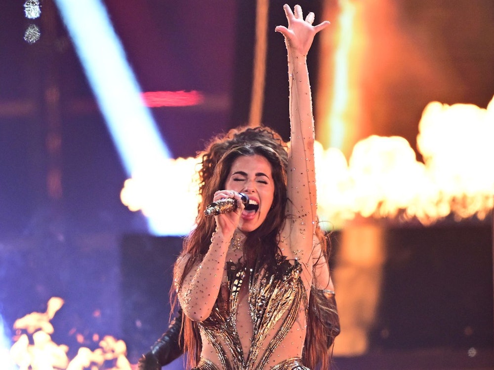 Sarah Engels gab alles für Deutschland - aber mehr als der 23. und drittletzte Platz sprang beim 70. Eurovision Song Contest leider nicht heraus. (Bild: 2026 Getty Images/Christian Bruna)