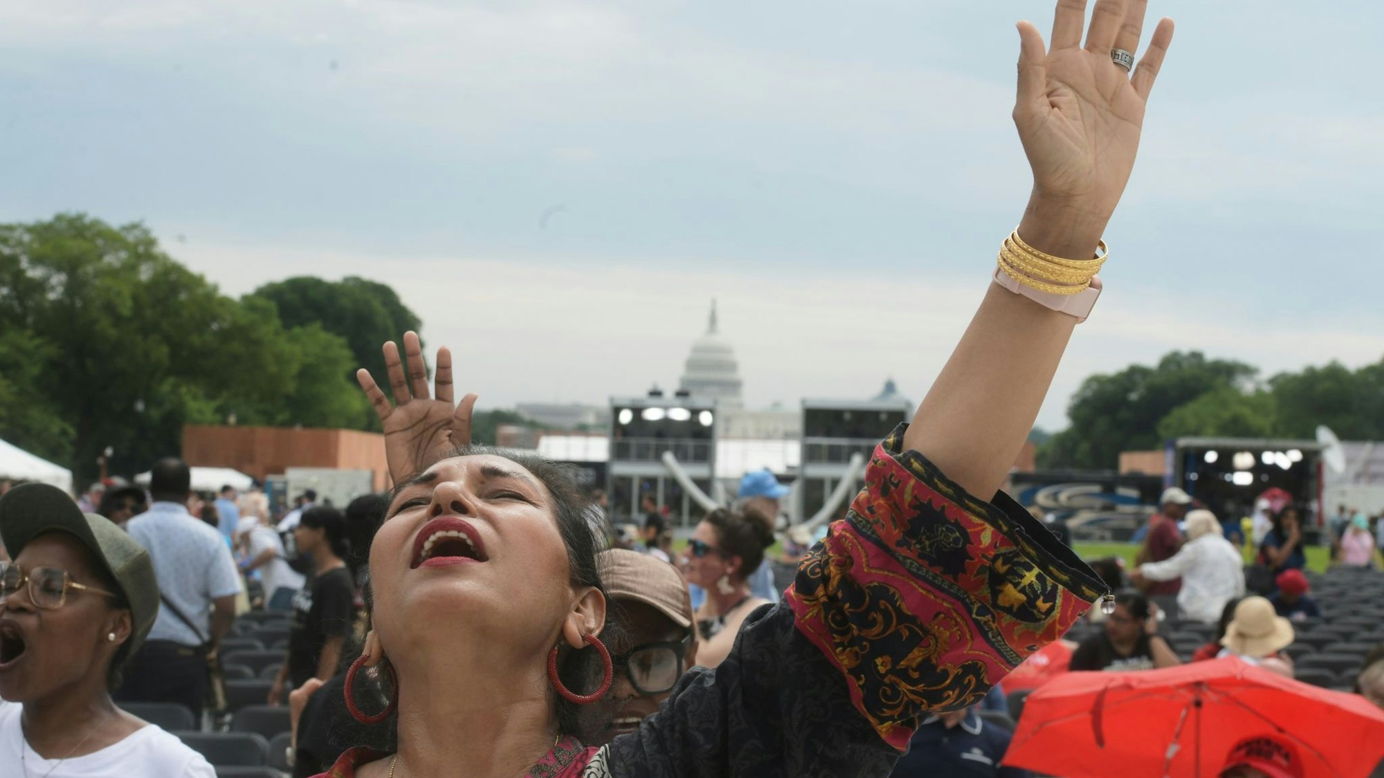 Gebetsveranstaltung konservativer Christen zu 250 Jahre USA