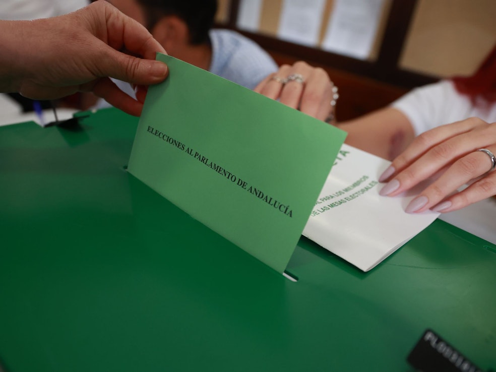 Wahl zum Regionalparlament Andalusiens