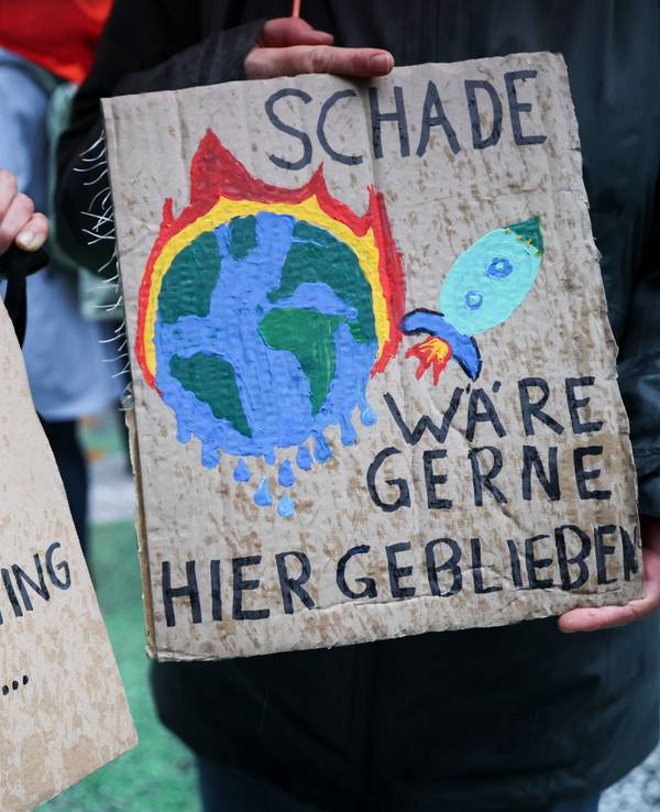 Klimastreik Fridays for Future in Hamburg