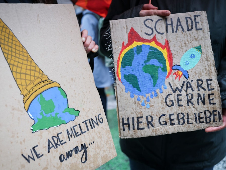 Klimastreik Fridays for Future in Hamburg