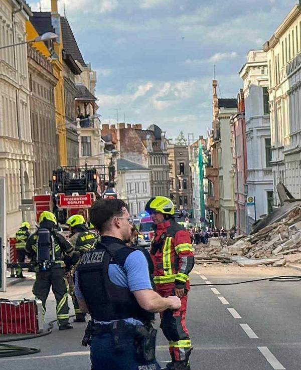 Haus in Görlitz eingestürzt