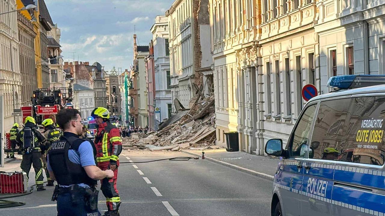 Haus in Görlitz eingestürzt