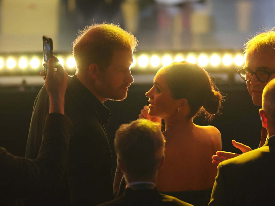Meghan Markle und Prinz Harry (hier 2023 in Düsseldorf): Meghan sorgte mit einem Instagram-Post für viel Kritik.