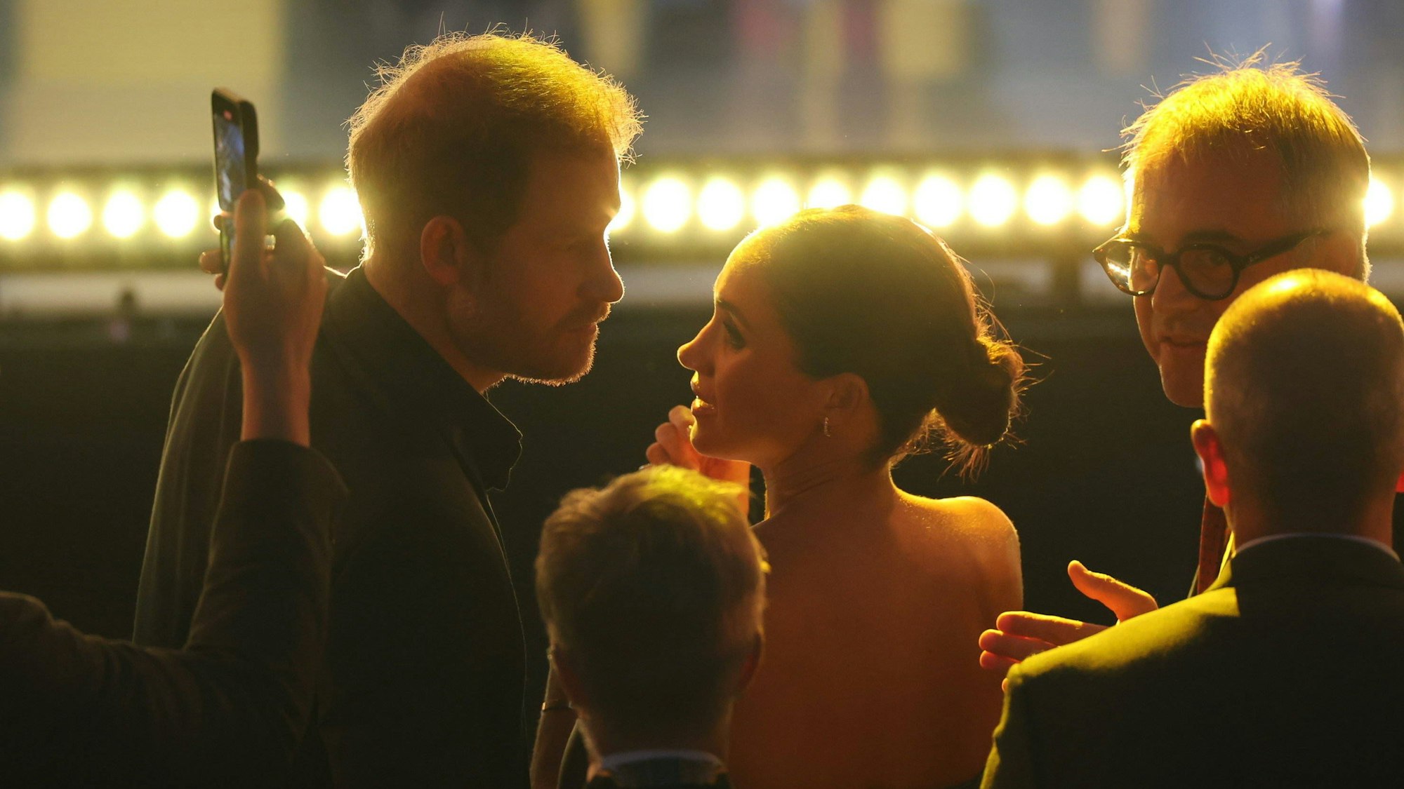 Meghan Markle und Prinz Harry (hier 2023 in Düsseldorf): Meghan sorgte mit einem Instagram-Post für viel Kritik.