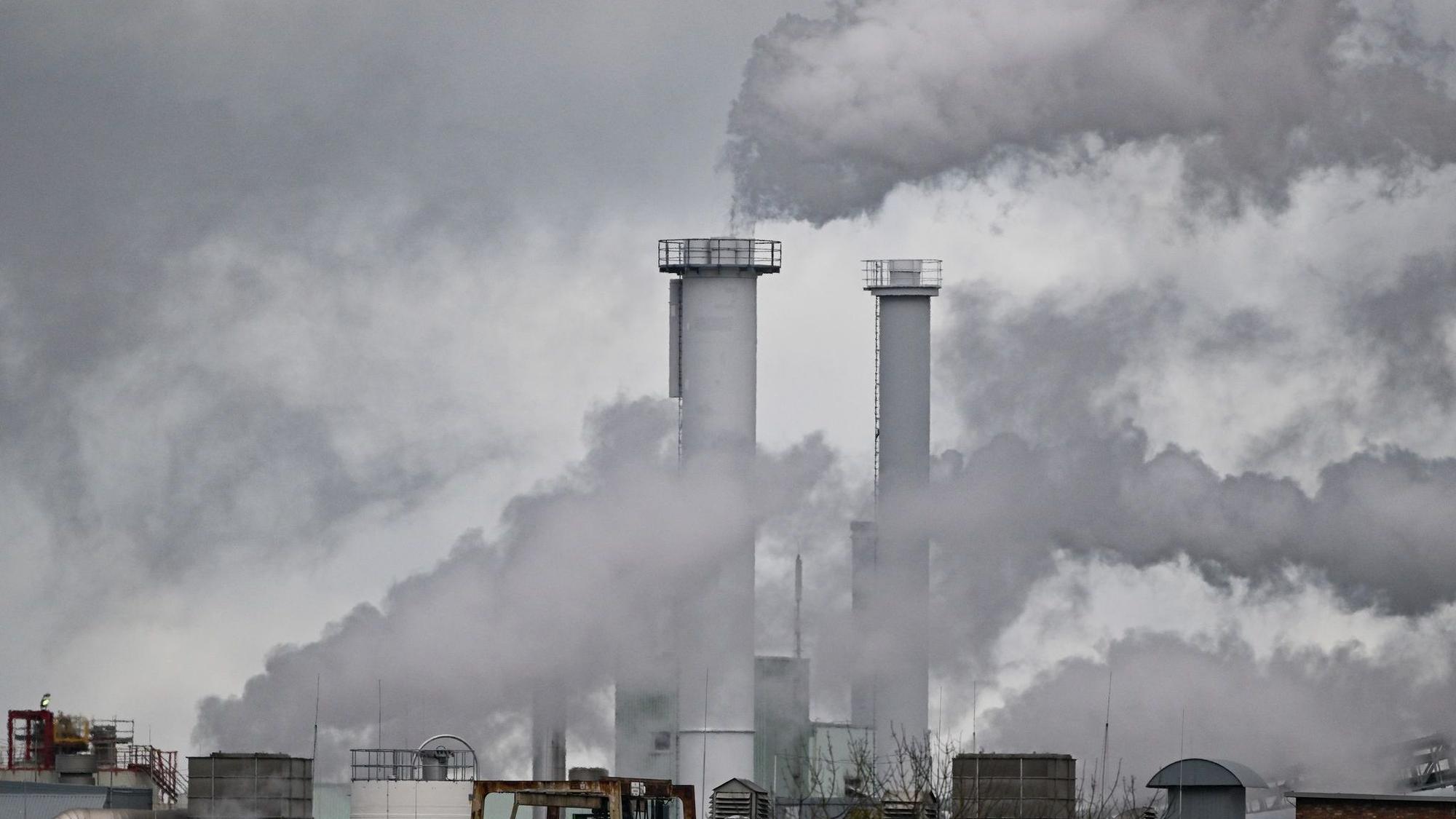 CO2-Emissionen von Industriebetrieb