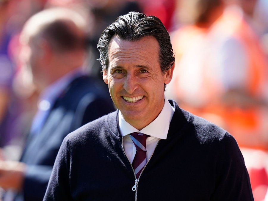 Trainer Unai Emery