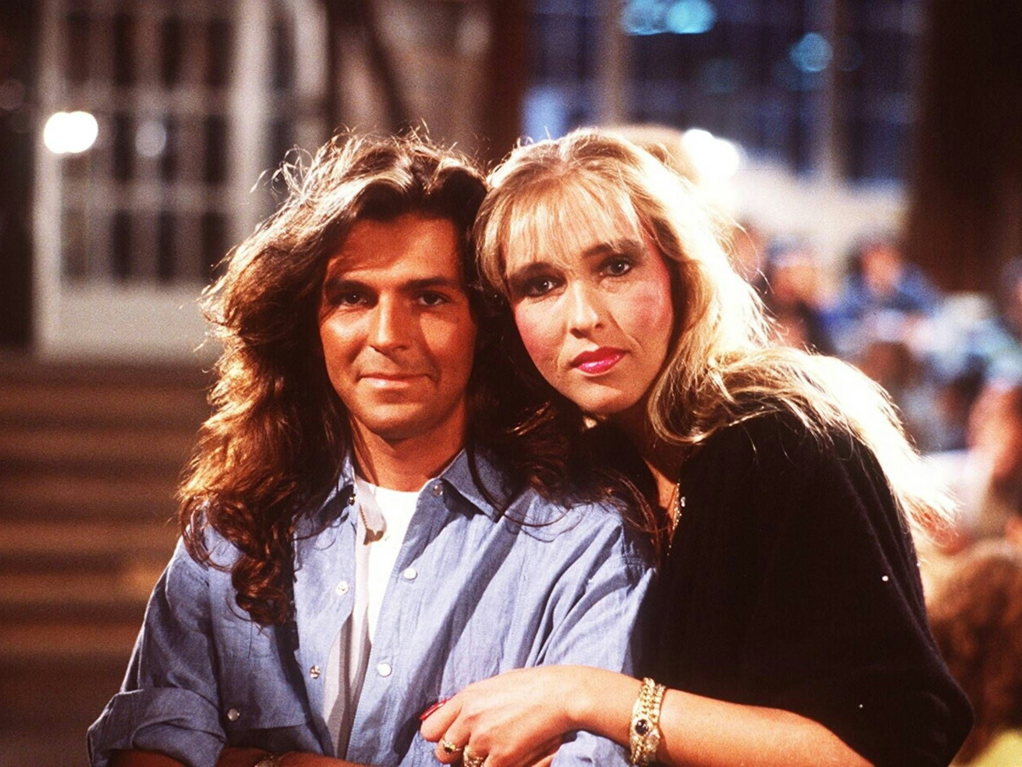 Thomas Anders im Jahr 1986 mit seiner damaligen Ehefrau Nora.