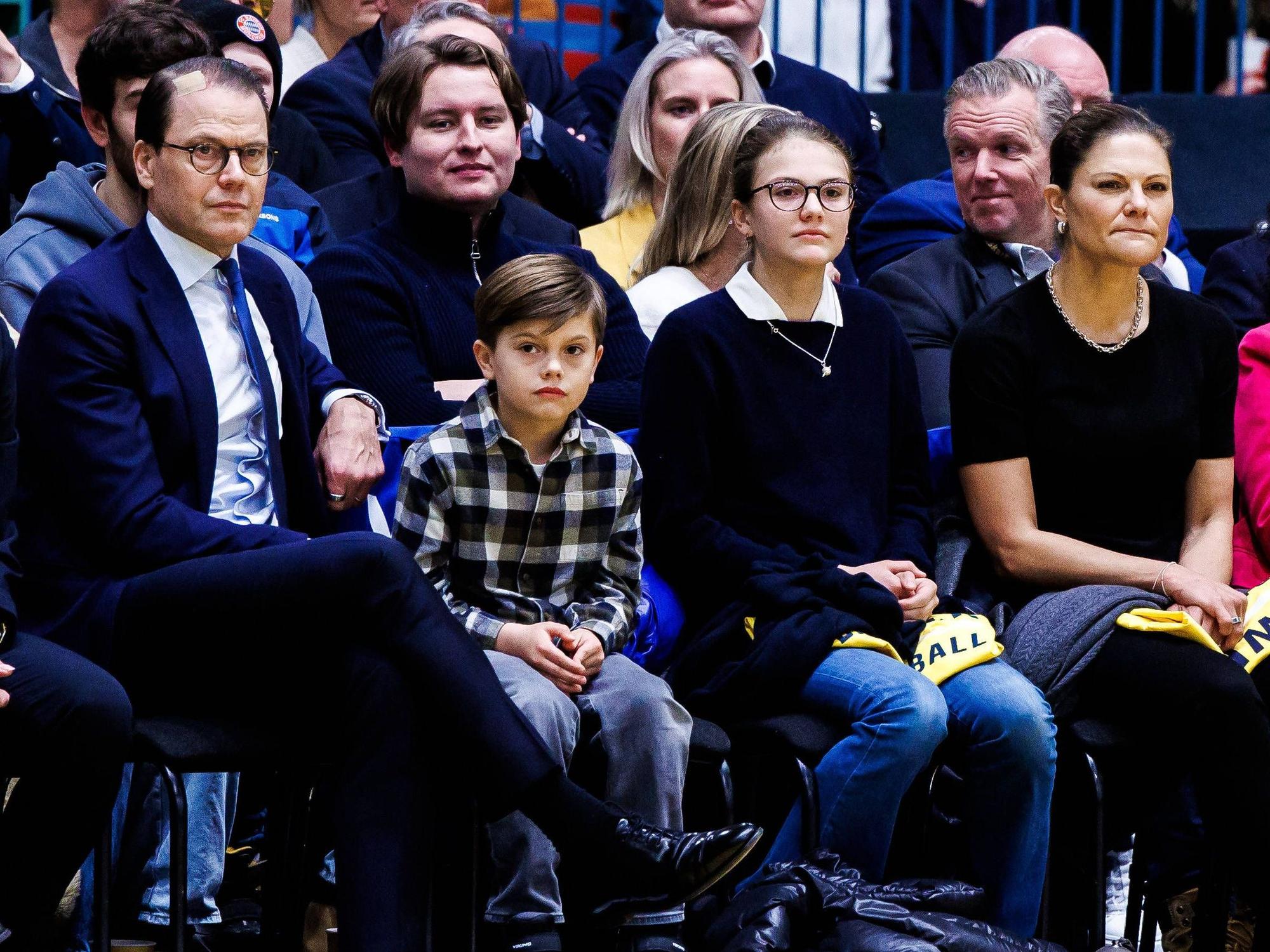 Prinz Daniel zeigt sich gerne mit seinen Kindern bei Sport-Events.
