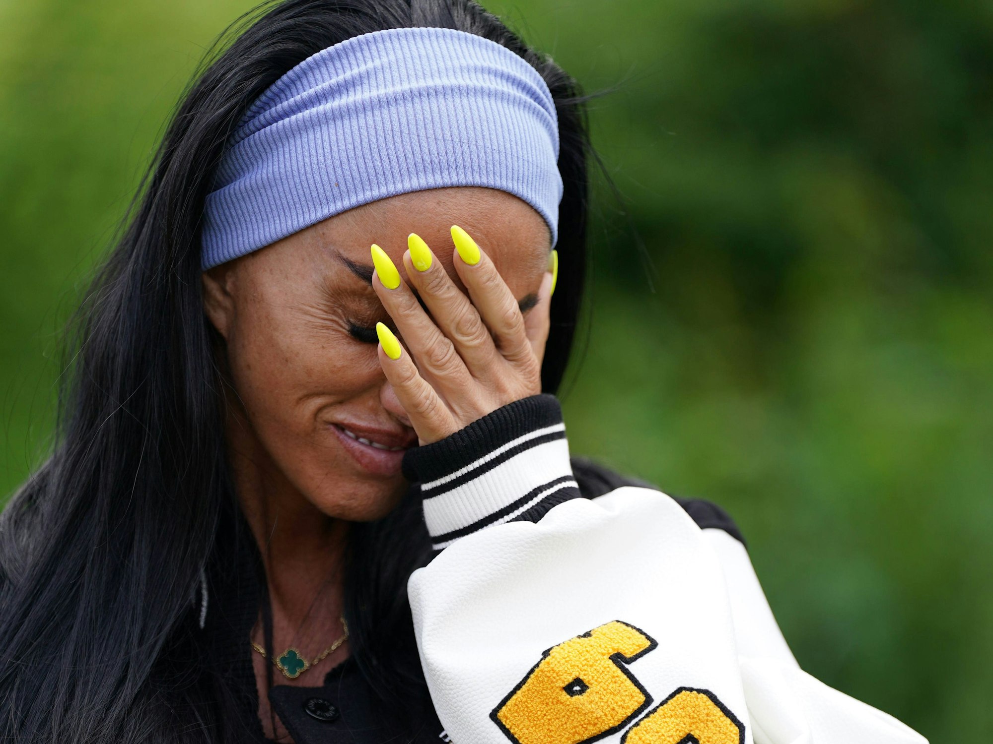 Katie Price, hier auf einem Foto im Juni 2025, ist verzweifelt. Von ihrem Ehemann Lee Andrews fehlt seit Tagen jede Spur.