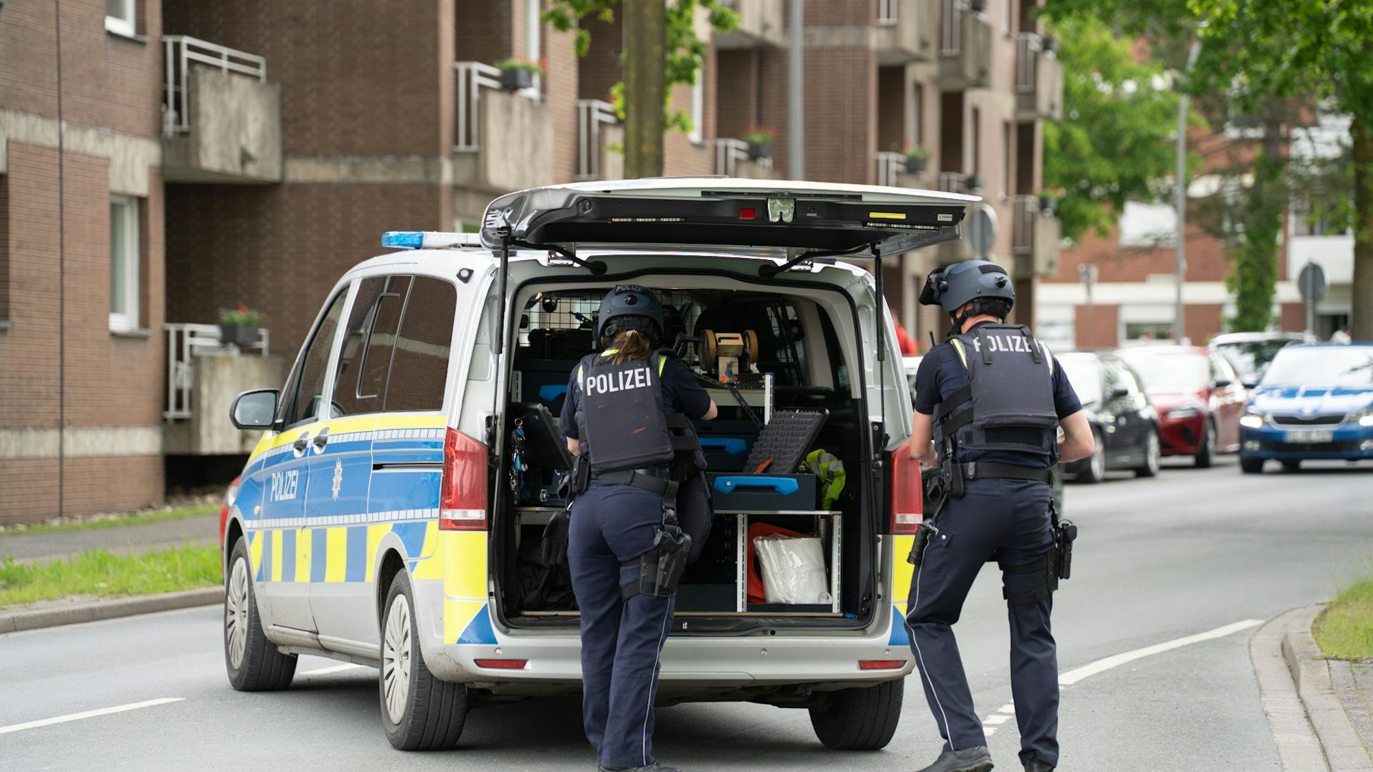 Einsatz an Berufskolleg - Polizei geht nicht von Gefahr aus